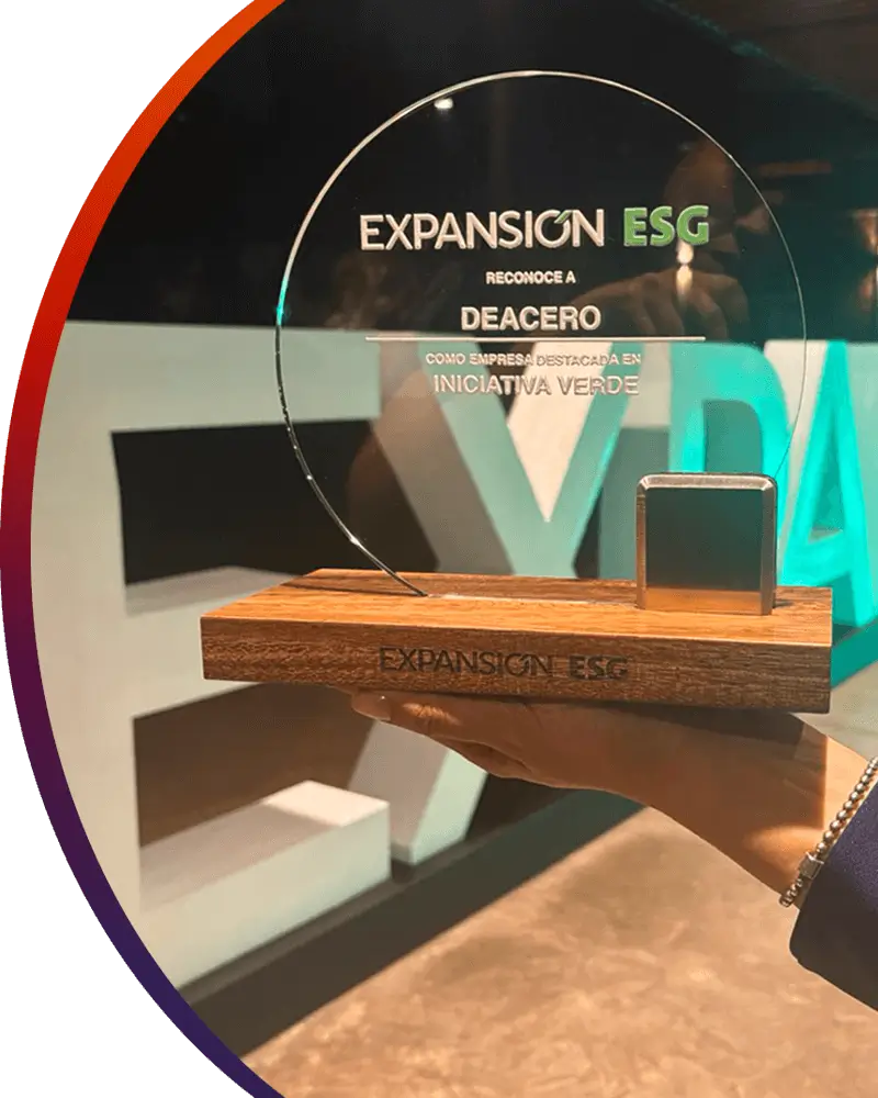 DEACERO® gana el Premio a la Iniciativa Verde en la edición 2025 de las Empresas Responsables Expansión ESG